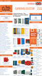 Mobile Screenshot of cupboard-selector.co.uk